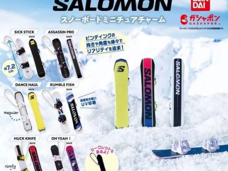 BANDAI SALOMON Snowboard Miniature Charm Complete Set Capsule Toy JAPAN OFFICIAL Online