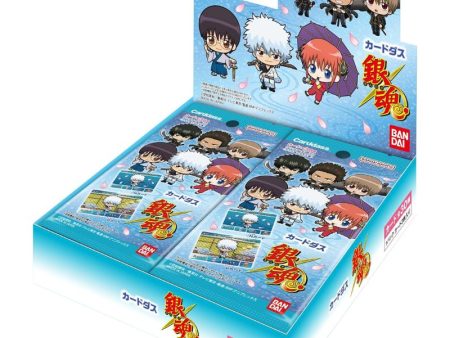 BANDAI Carddass Gintama Booster Pack Box TCG JAPAN OFFICIAL Fashion