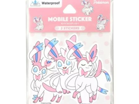 Pokemon Center Original Mobile Sticker Sylveon JAPAN OFFICIAL For Cheap