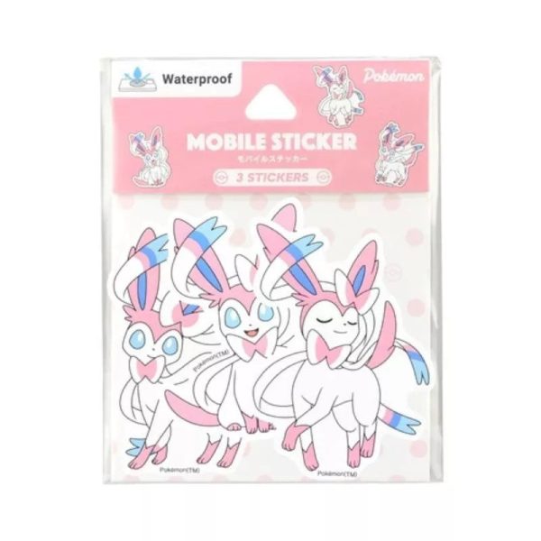 Pokemon Center Original Mobile Sticker Sylveon JAPAN OFFICIAL For Cheap