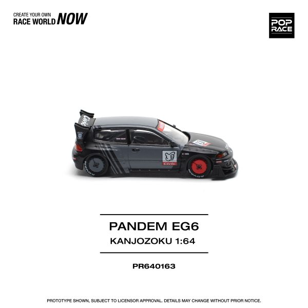 POPRACE Pandem Civic EG6 Kanjozoku 1 64 JAPAN OFFICIAL Online