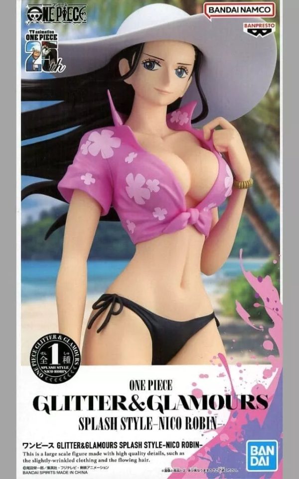 Banpresto ONE PIECE Glitter & Glamours Plash Style Nico Robin Figure JAPAN Sale