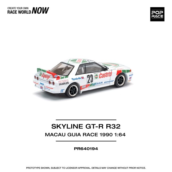 POPRACE GT-R R32 Macau Guia Race 1990 Winner 1 64 JAPAN OFFICIAL For Discount