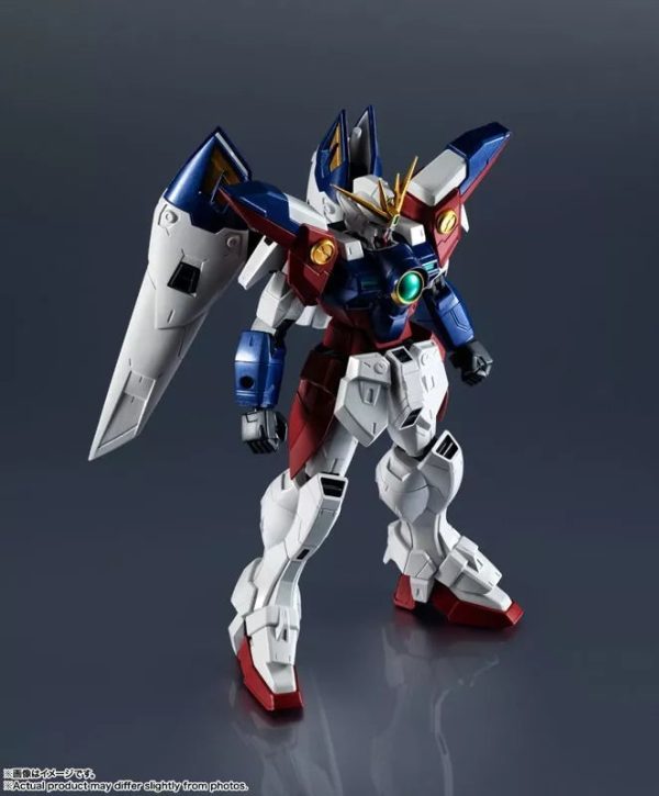 BANDAI Gundam Universe Wing Gundam Zero XXXG-00W0 Action Figure JAPAN OFFICIAL For Sale