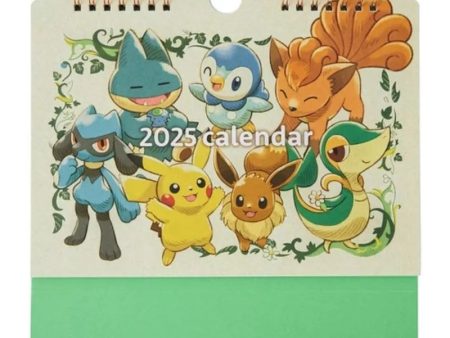 Pokemon Center Original Postcard Desk Calendar 2025 Seasonal Situations JAPAN Discount