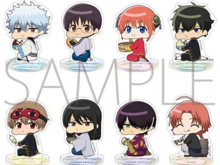 Gintama Kapurikko Stuffing Cheeks Acrylic Stand Collection Complete set JAPAN Hot on Sale