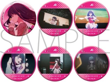 Oshi no Ko Oshi Chara Badge Collection Ai Complete set JAPAN OFFICIAL Hot on Sale