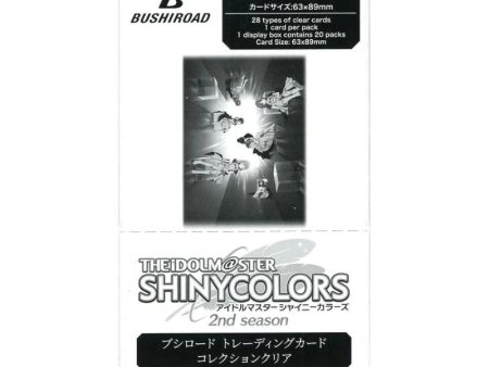 Trading Card Collection Clear THE IDOLM@STER SHINY COLORS 2nd Booster Box TCG Discount