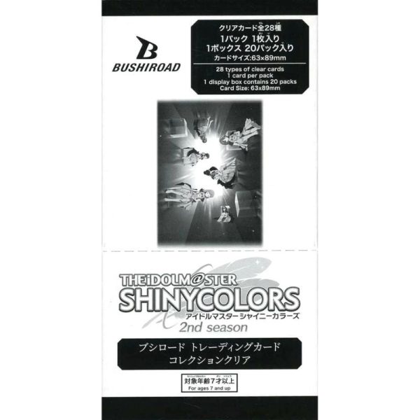 Trading Card Collection Clear THE IDOLM@STER SHINY COLORS 2nd Booster Box TCG Discount