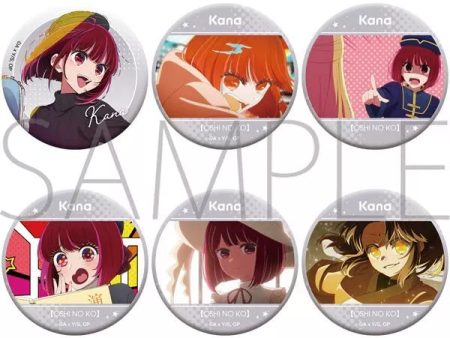 Oshi no Ko Oshi Chara Badge Collection Kana Arima Complete set JAPAN OFFICIAL Fashion