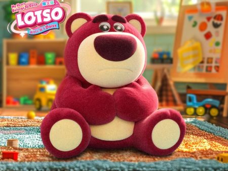 52Toys TOY STORY Lotso My Heart Belongs To Daisy Plush JAPAN OFFICIAL Hot on Sale