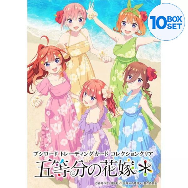 Trading Card Collection Clear The Quintessential Quintuplets Booster Box TCG For Discount