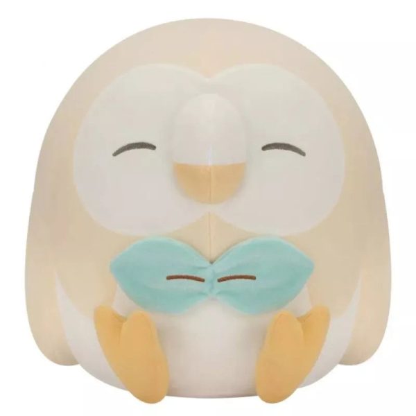 Banpresto Mecha Mofugutto Pokemon Rowlet Plush Doll JAPAN OFFICIAL Discount