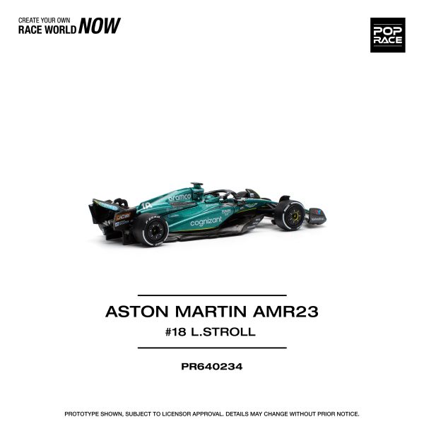 POPRACE Aston Martin AMR23 Lance Stroll 1 64 JAPAN OFFICIAL Online Sale