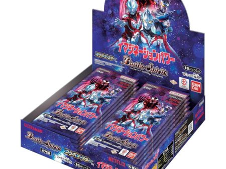 BANDAI Battle Spirits Ultraman Imagination Power CB32 Booster Pack Box TCG JAPAN on Sale