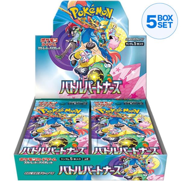 Pokemon Card Game Scarlet & Violet Booster Pack Battle Partners BOX sv9 Online now