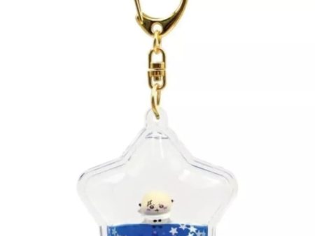 Chiikawa Pukapuka Keychain Racco JAPAN OFFICIAL For Sale