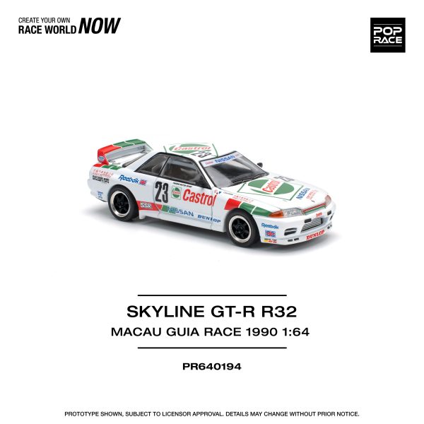 POPRACE GT-R R32 Macau Guia Race 1990 Winner 1 64 JAPAN OFFICIAL For Discount