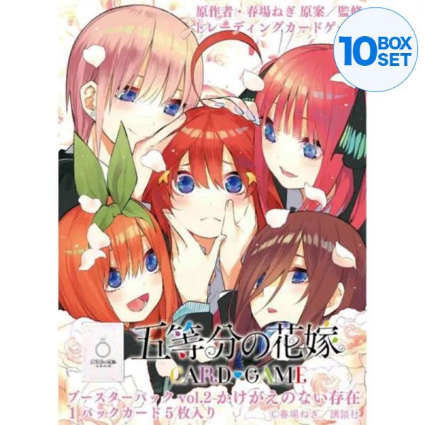 The Quintessential Quintuplets Card Game vol.2 Booster Pack Box TCG JAPAN Discount