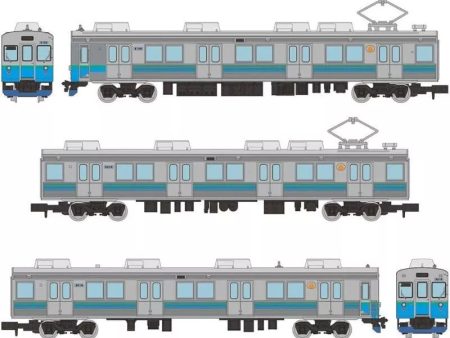 Tetsudou Collection Izu Express 8000 Series TA-6 Formation 3Car Set E JAPAN Online Sale