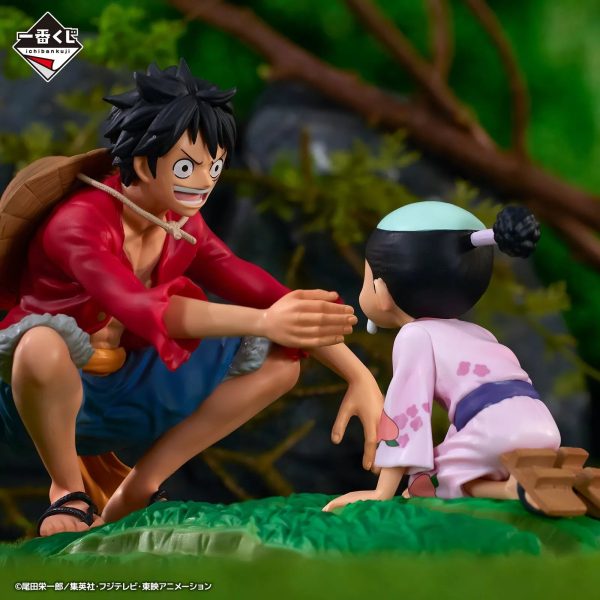 Ichiban Kuji One Piece New Dawn Revible Moment Luffy & Momonosuke Prize C Figure Online Hot Sale