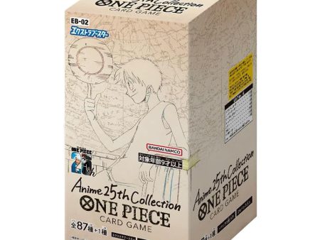 BANDAI ONE PIECE Card Game Extra Booster Anime25th collection EB-02 TCG JAPAN Cheap