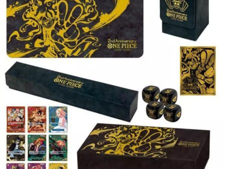 BANDAI ONE PIECE Card Game 2nd ANNIVERSARY SET Full Set TCG JAPAN OFFICIAL on Sale