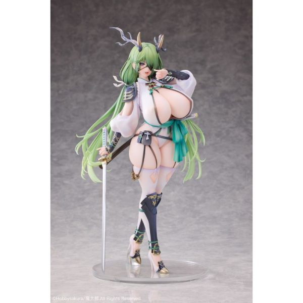 Hobby sakura Dokuganryu-chan illustration by Mataro 1 6 Deluxe Edition Figure Fashion