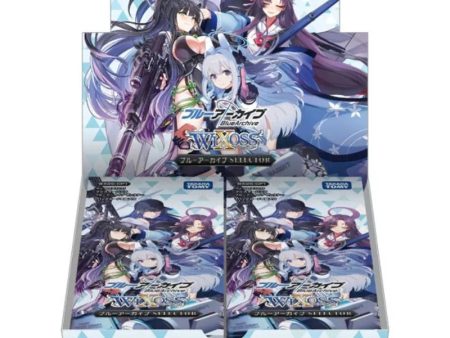 Wixoss Blue Archive Selector Booster Box TCG JAPAN OFFICIAL on Sale