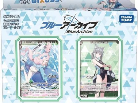 Wixoss Blue Archive Pre-constructed Deck TCG JAPAN OFFICIAL For Cheap