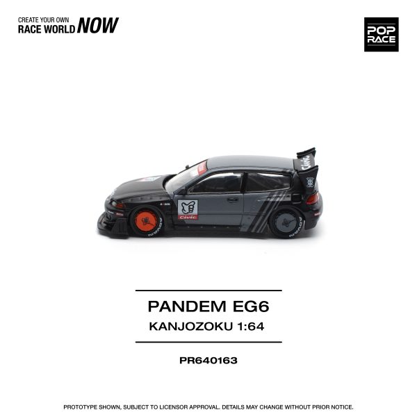 POPRACE Pandem Civic EG6 Kanjozoku 1 64 JAPAN OFFICIAL Online