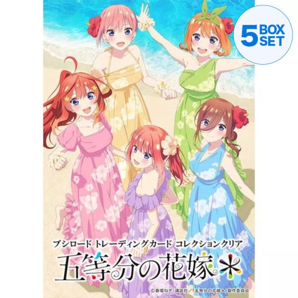 Trading Card Collection Clear The Quintessential Quintuplets Booster Box TCG For Discount