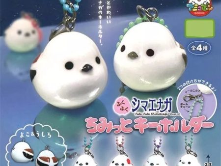 Fuku Fuku Shimaenaga Chimitto Keychain Complete Set Capsule Toy JAPAN OFFICIAL Sale