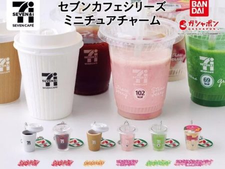 BANDAI Seven Cafe Series Miniature Charm Complete Set Capsule Toy JAPAN OFFICIAL For Discount