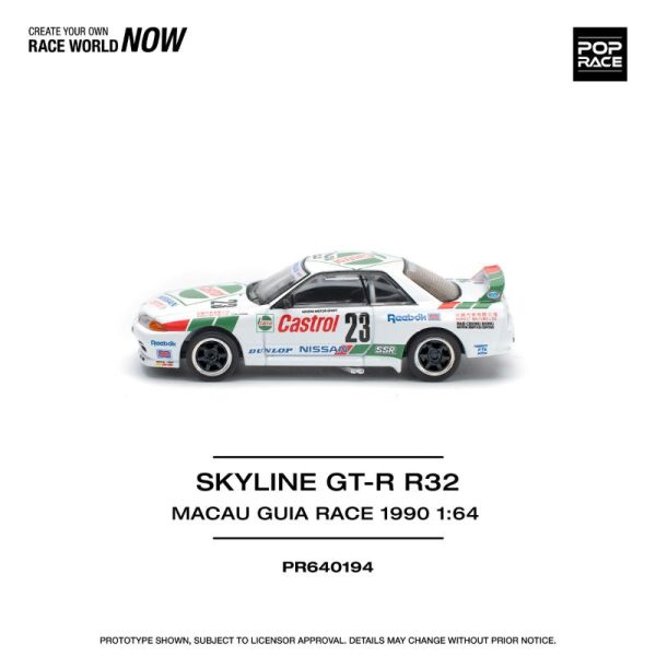 POPRACE GT-R R32 Macau Guia Race 1990 Winner 1 64 JAPAN OFFICIAL For Discount