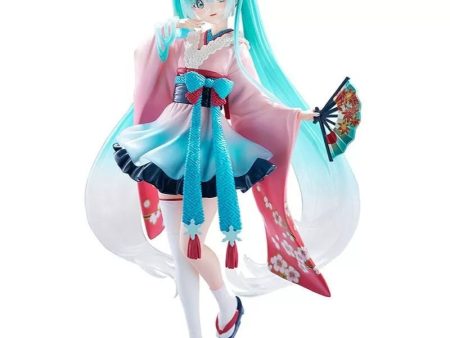 FuRyu TENITOL Hatsune Miku Neo Tokyo Series Kimono Figure JAPAN OFFICIAL Sale