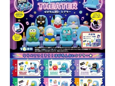 Re-Ment Sanrio Characters Hapidanbui Theater Full Set of 6 Figure JAPAN OFFICIAL on Sale