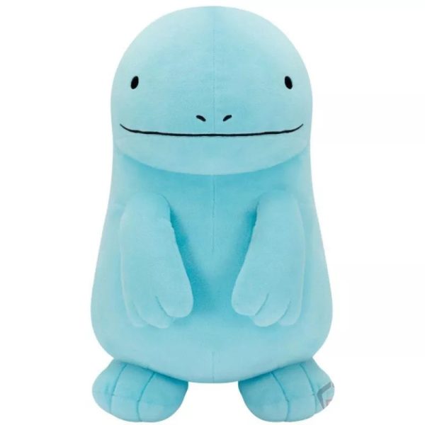 Banpresto Mecha Mofugutto Pokemon Quagsire Plush Doll JAPAN OFFICIAL For Sale