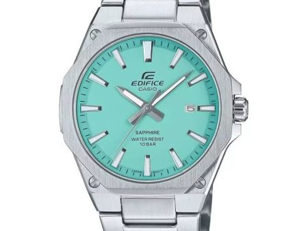 CASIO EDIFICE EFR-S108DJ-2BJF Sapphire Crystal Watch Turquoise Blue Dial JAPAN Sale