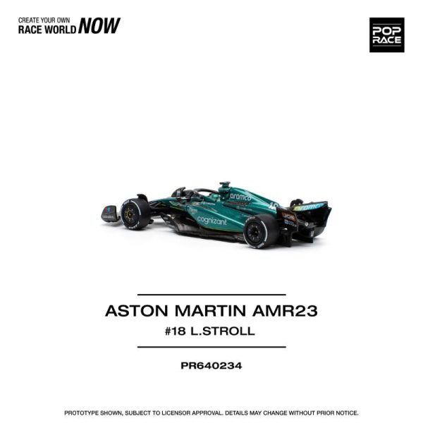 POPRACE Aston Martin AMR23 Lance Stroll 1 64 JAPAN OFFICIAL Online Sale