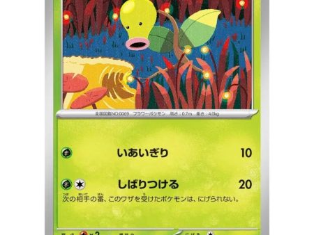 Pokemon Card Japanese 069 165 Bellsprout sv2a TCG Supply