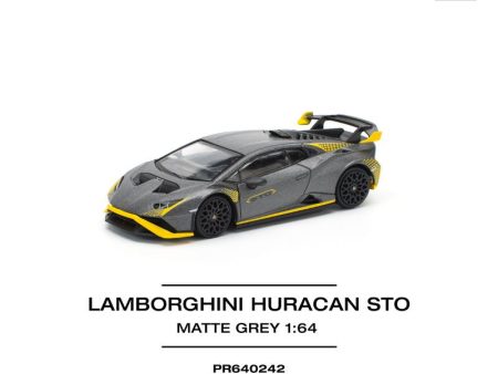 POPRACE Lamborghini Huracan STO Matte Grey 1 64 JAPAN OFFICIAL Discount