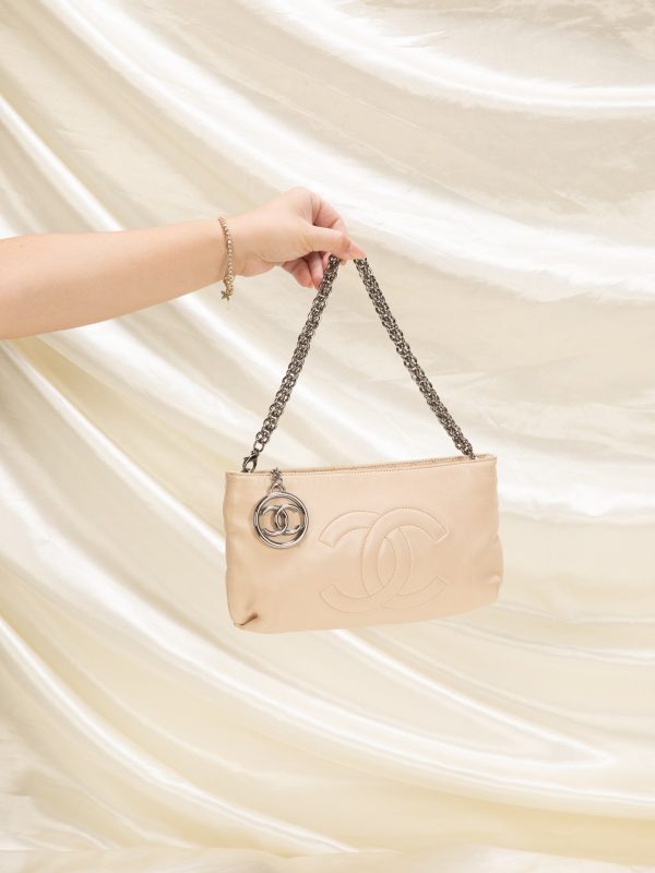 Chanel Timeless Lambskin Chain Pochette Supply