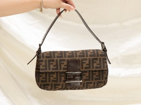 Fendi Zucca Baguette Discount