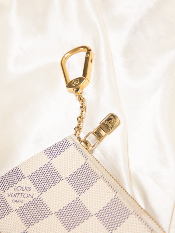 Louis Vuitton Damier Azur Key Pouch Online Sale