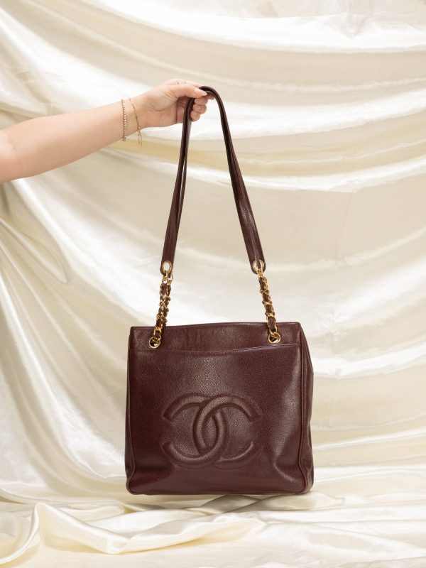 Chanel Caviar Double-Sided Tote Online Sale