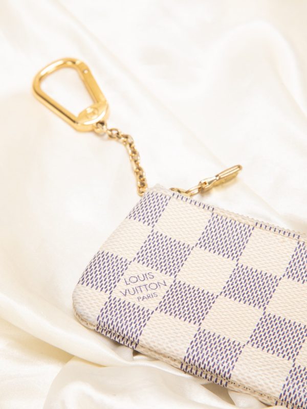 Louis Vuitton Damier Azur Key Pouch Online Sale