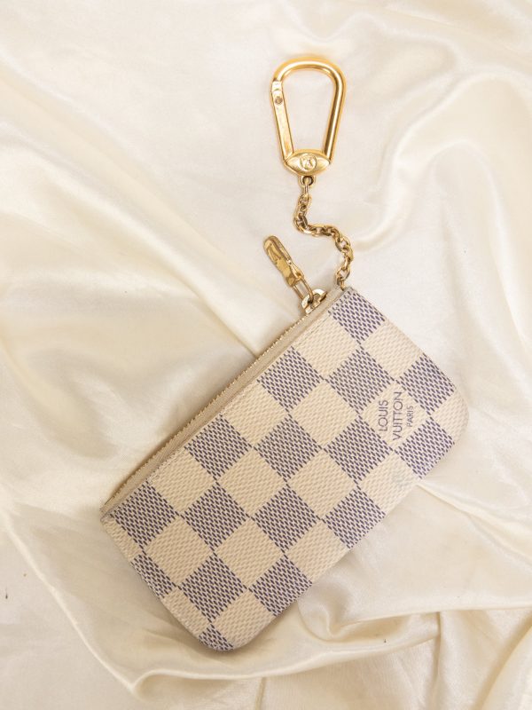 Louis Vuitton Damier Azur Key Pouch Online Sale