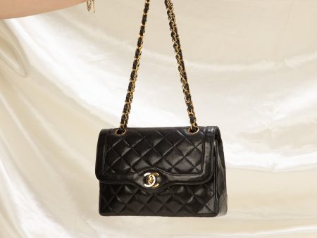 Chanel Lambskin Two-Tone Flap Bag Online now