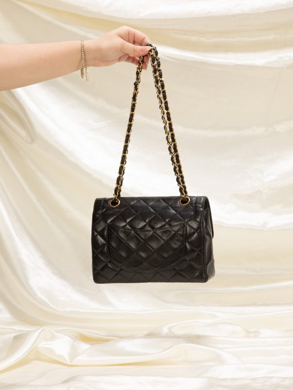 Chanel Lambskin Two-Tone Flap Bag Online now